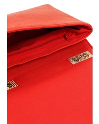 Красный замшевый клатч от Dorothy Perkins