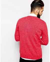 Мужской красный кардиган от Asos
