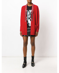 Женский красный кардиган от Givenchy