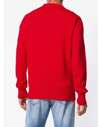 Мужской красный кардиган от Lc23