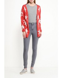 Женский красный кардиган от Please