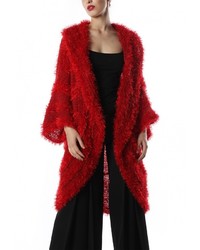 Женский красный кардиган от Seanna