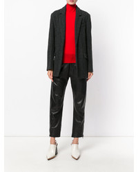 Женский красный кашемировый свитер от Joseph