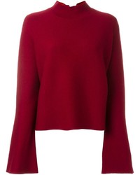 Женский красный кашемировый свитер от Proenza Schouler