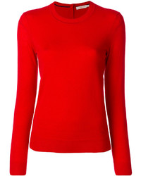 Женский красный кашемировый свитер от Tory Burch