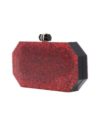 Красный клатч от Marchesa