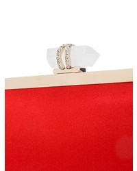 Красный клатч от Marchesa