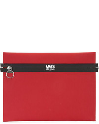 Красный клатч от MM6 MAISON MARGIELA