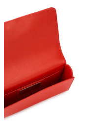 Красный клатч от Perrin Paris