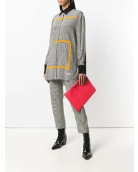 Красный кожаный клатч от Givenchy