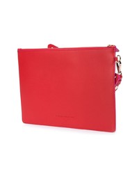 Красный кожаный клатч от Sophia Webster