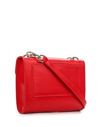Красный кожаный клатч от Calipso
