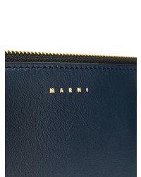 Красный кожаный клатч от Marni