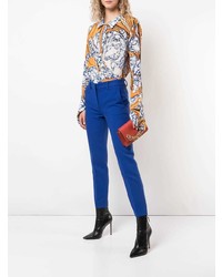 Красный кожаный клатч от Chloé