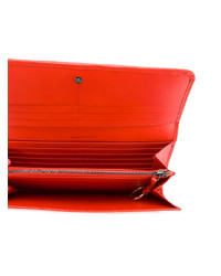 Красный кожаный клатч от Zanellato