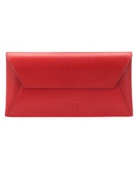 Красный кожаный клатч от MM6 MAISON MARGIELA