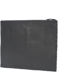 Красный кожаный клатч от OSKLEN