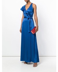 Красный кожаный клатч от Elie Saab