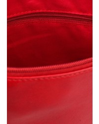 Красный кожаный клатч от Piazza Italia