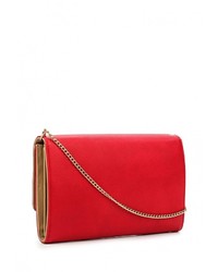 Красный кожаный клатч от Tom &amp; Eva