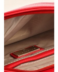 Красный кожаный клатч от Vera Victoria Vito