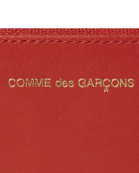 Мужской красный кожаный мужской клатч от Comme des Garcons
