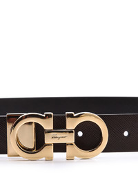 Женский красный кожаный ремень от Salvatore Ferragamo