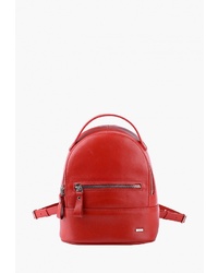 Женский красный кожаный рюкзак от Esse