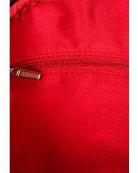 Женский красный кожаный рюкзак от Fashion bags by Chantal