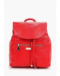 Женский красный кожаный рюкзак от Forte St.Petersburg