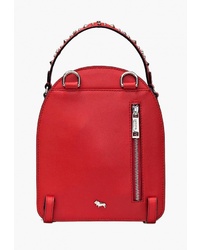 Женский красный кожаный рюкзак от Labbra