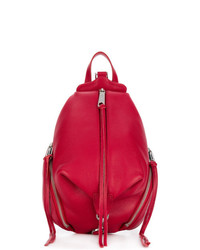 Женский красный кожаный рюкзак от Rebecca Minkoff