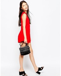 Красный комбинезон с шортами от Motel