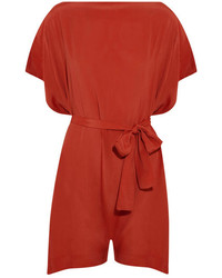 Красный комбинезон с шортами от Vivienne Westwood