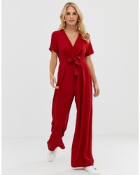 Красный комбинезон от ASOS DESIGN