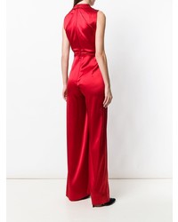 Красный комбинезон от Talbot Runhof