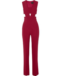 Красный комбинезон от Cushnie et Ochs