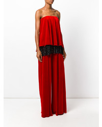 Красный комбинезон от Talbot Runhof