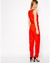 Красный комбинезон от Asos