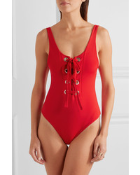 Красный купальник от Mara Hoffman