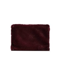 Красный меховой клатч от Givenchy