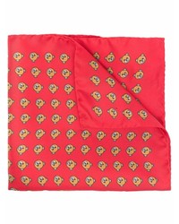 Красный нагрудный платок с принтом от Moschino