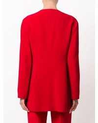 Женский красный открытый жакет от Moschino Vintage