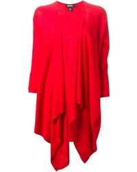Женский красный открытый кардиган от DKNY