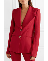 Женский красный пиджак от Khaite