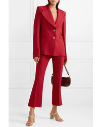 Женский красный пиджак от Khaite