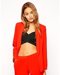 Женский красный пиджак от Asos