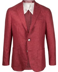 Мужской красный пиджак от Barba