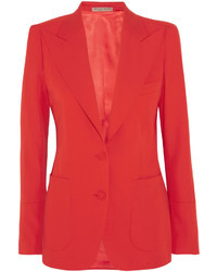 Женский красный пиджак от Bottega Veneta