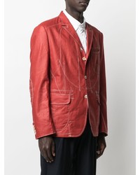 Мужской красный пиджак от Junya Watanabe MAN